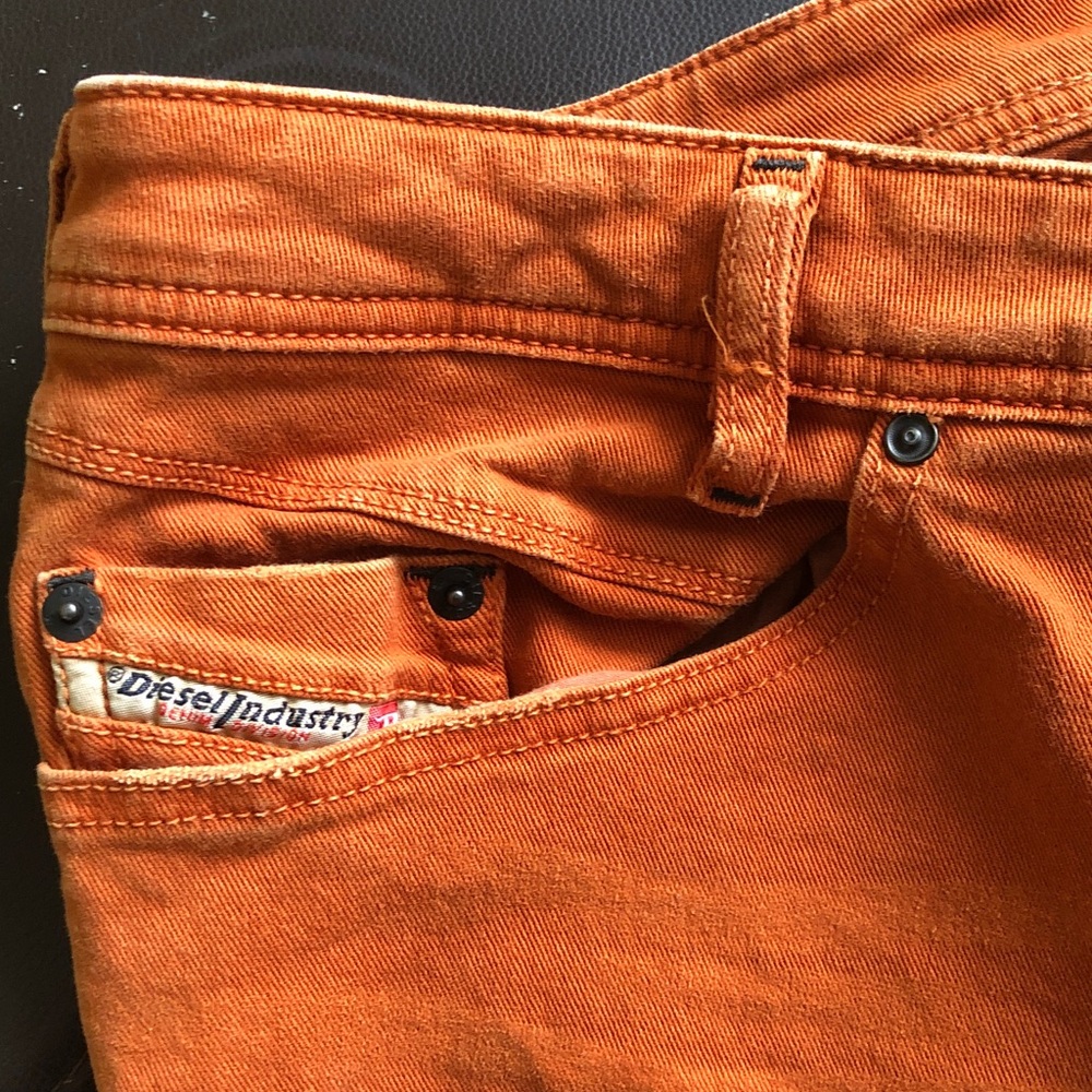 Diesel men’s Orange Jeans